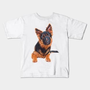 Good Boi (German Shepherd) Kids T-Shirt